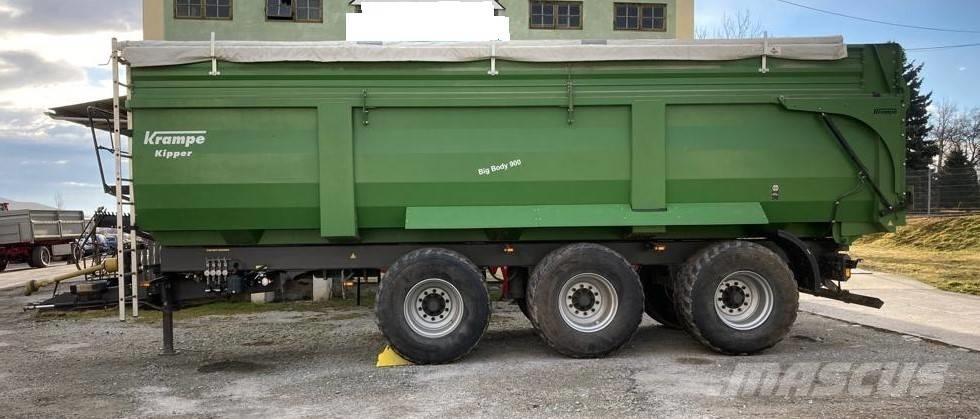 Krampe Big Body 900 Flatbed çekiciler