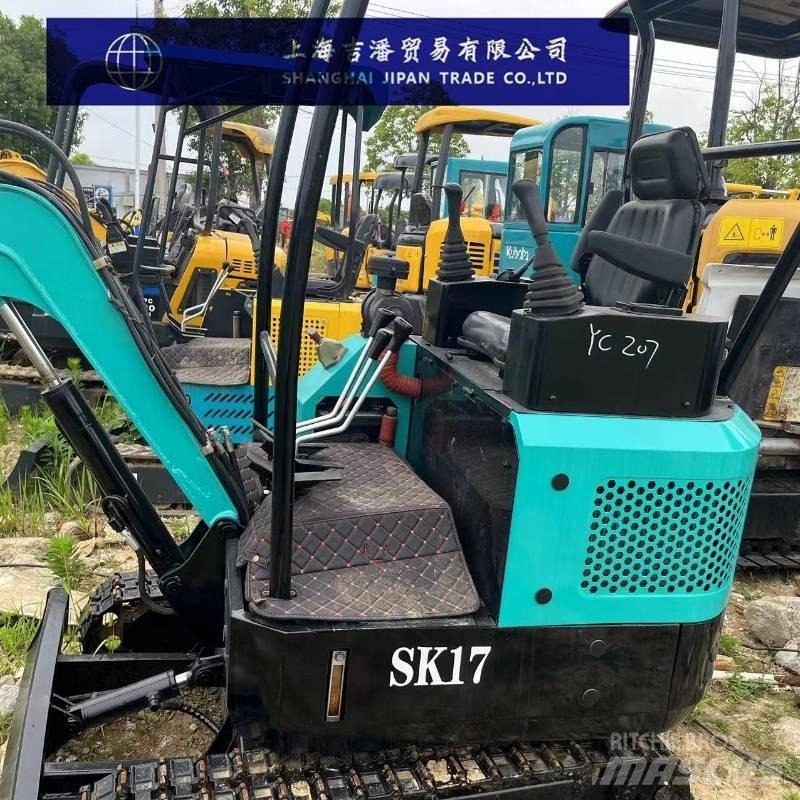Kobelco SK 17 Mini ekskavatörler, 7 tona dek