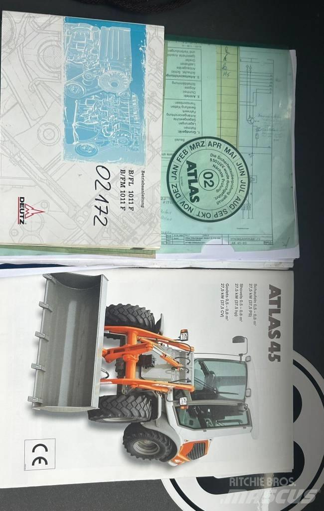Atlas 45 Tekerlekli yükleyiciler