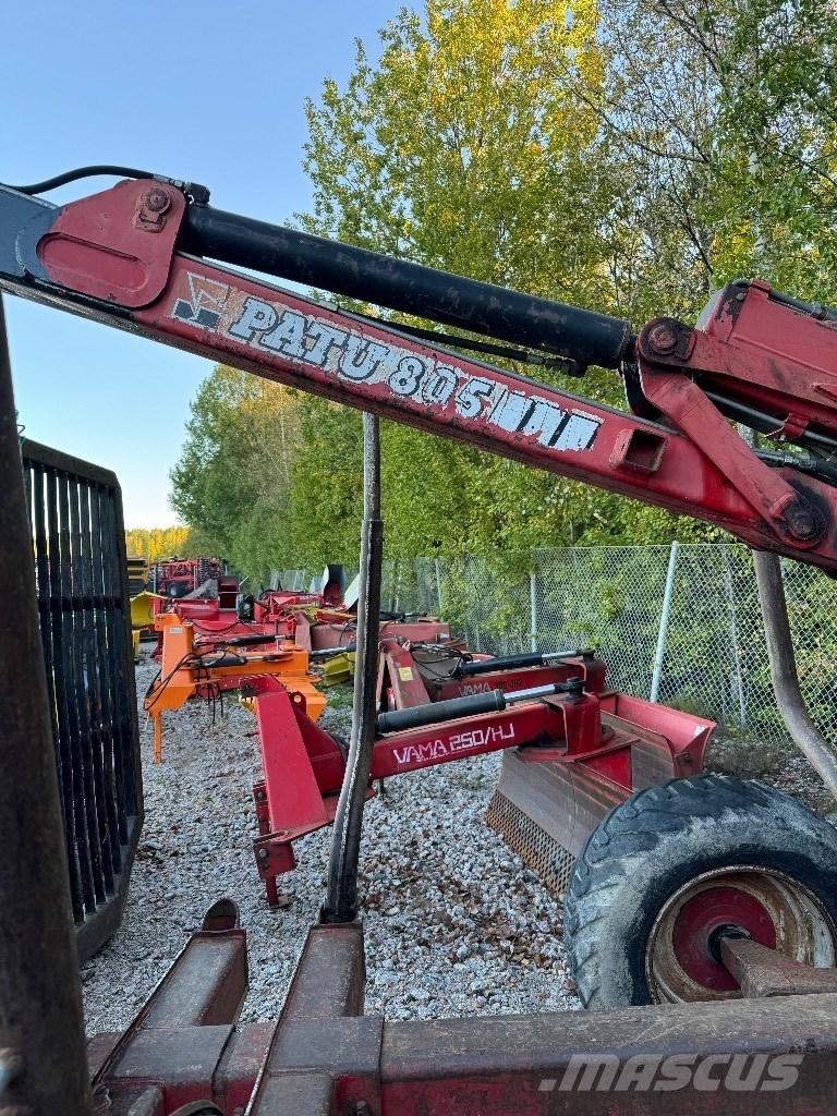 Patu 805 Agaç kesme siyirma makinalari