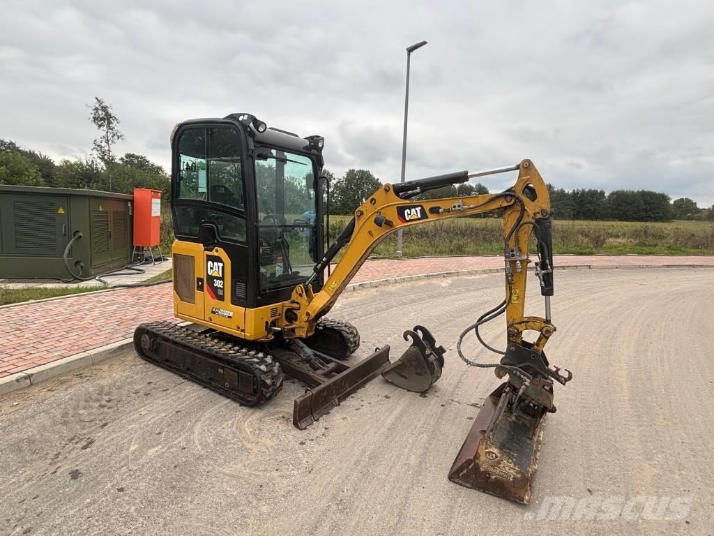 CAT 302 CR Mini ekskavatörler, 7 tona dek