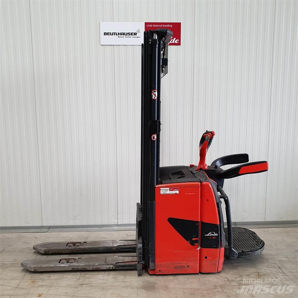 Linde L16AP Yaya kumandali istif makinasi