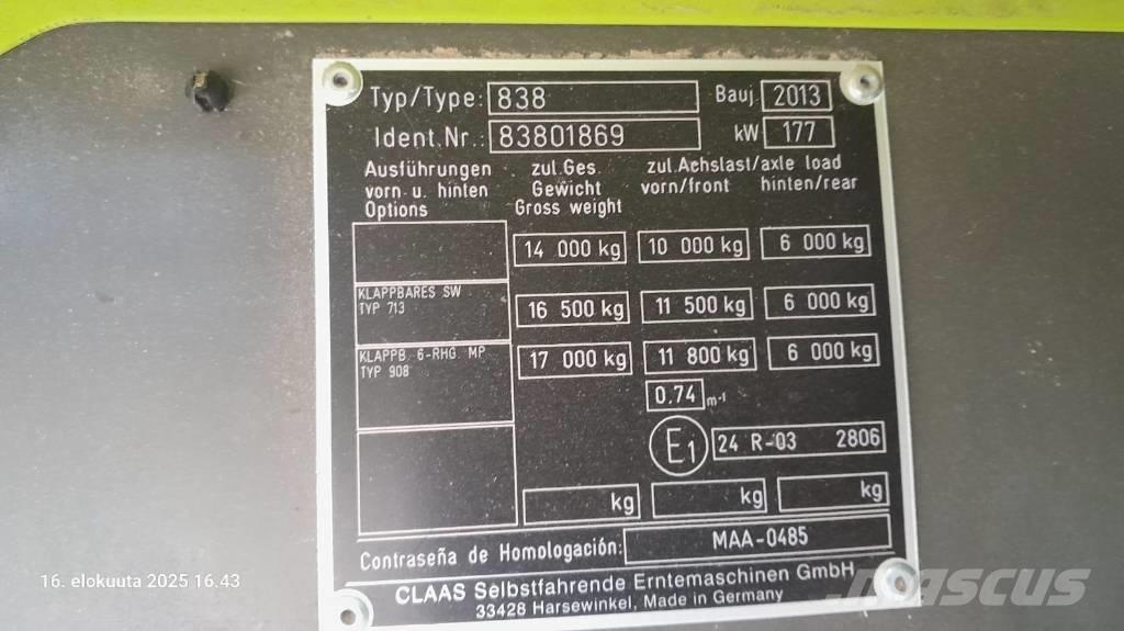 CLAAS Tucano 430 APS Biçerdöverler