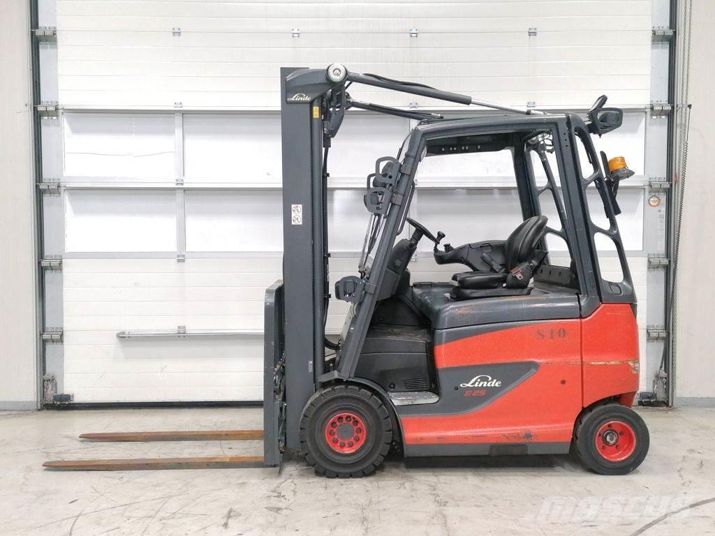 Linde E25H-01/600 Elektrikli forkliftler