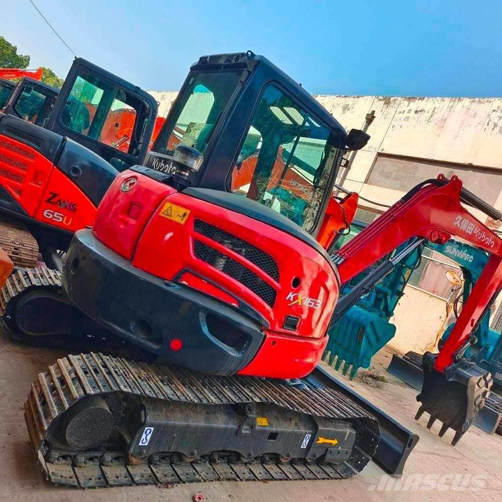 Kubota KX 163 Mini ekskavatörler, 7 tona dek