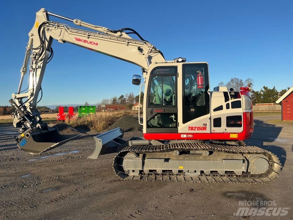 Takeuchi TB 2150 R Paletli ekskavatörler