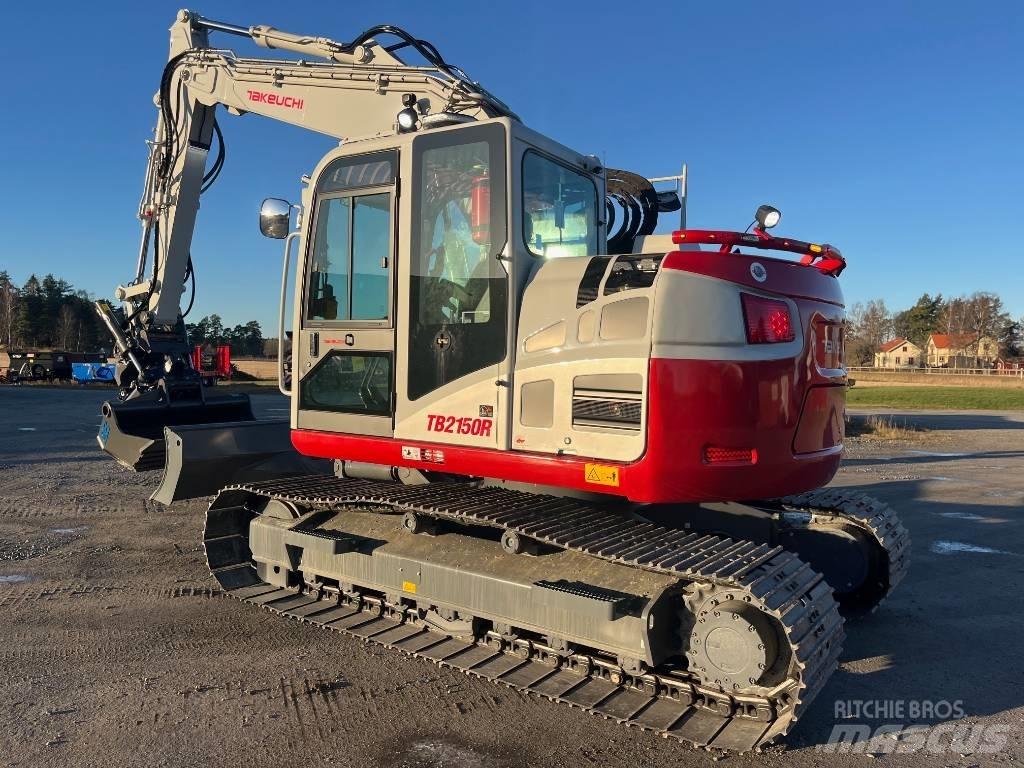 Takeuchi TB 2150 R Paletli ekskavatörler