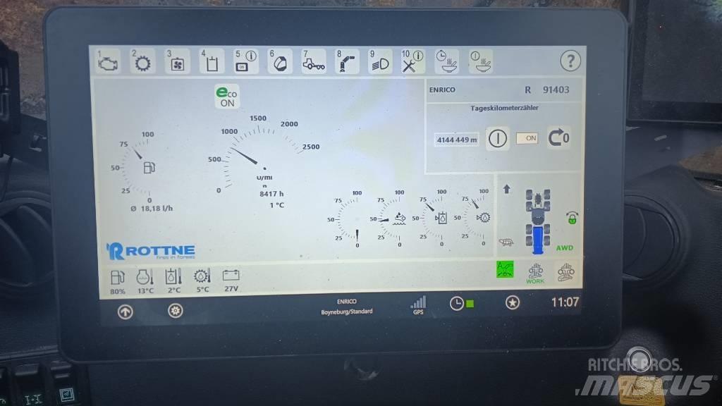 Rottne H21D SP 661 Biçerdöverler