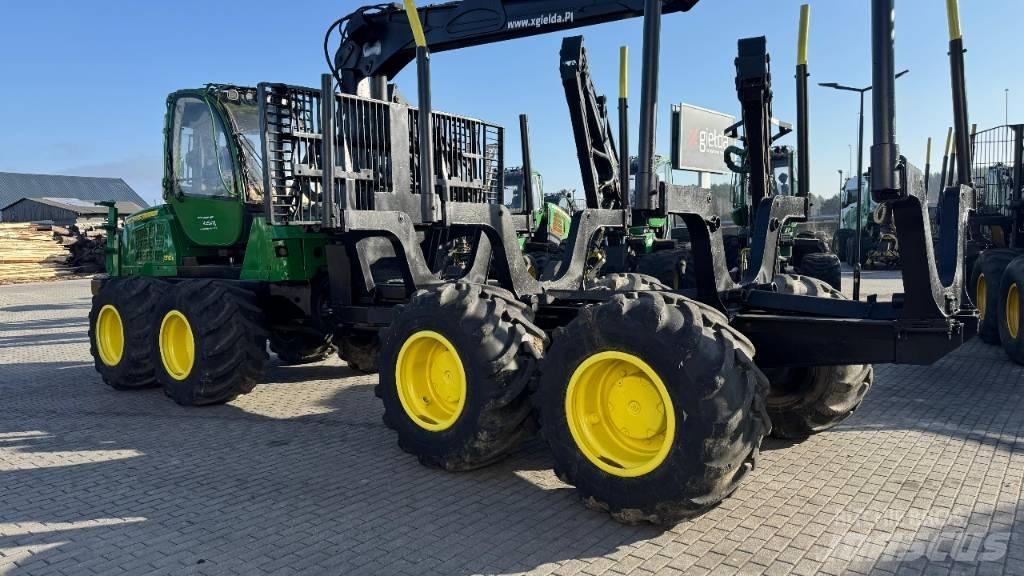 John Deere 1510 E Tomruk yükleyici traktörler