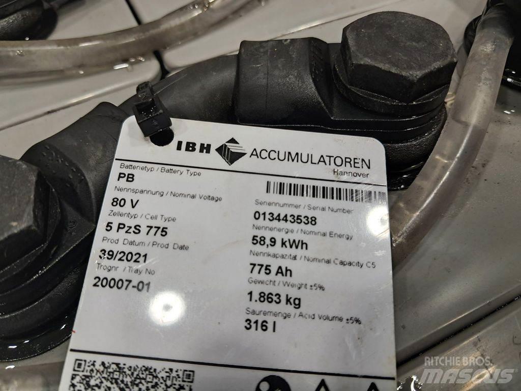  Batterij 80V 775Ah Bataryalar