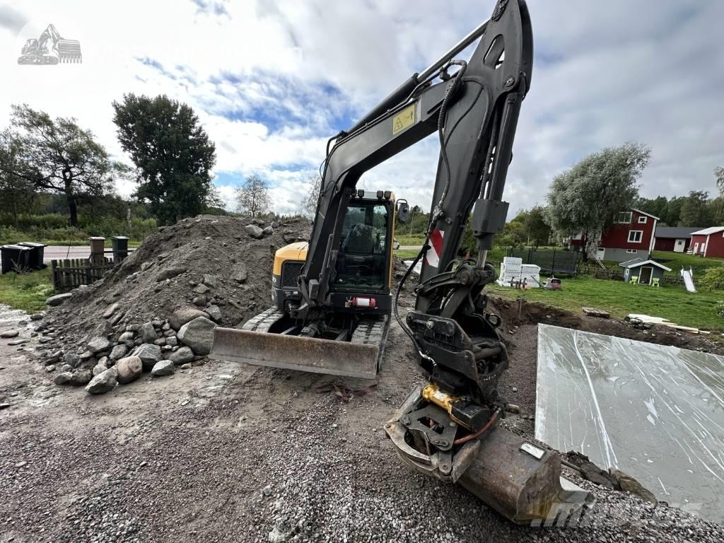 Volvo ECR 58 D Mini ekskavatörler, 7 tona dek