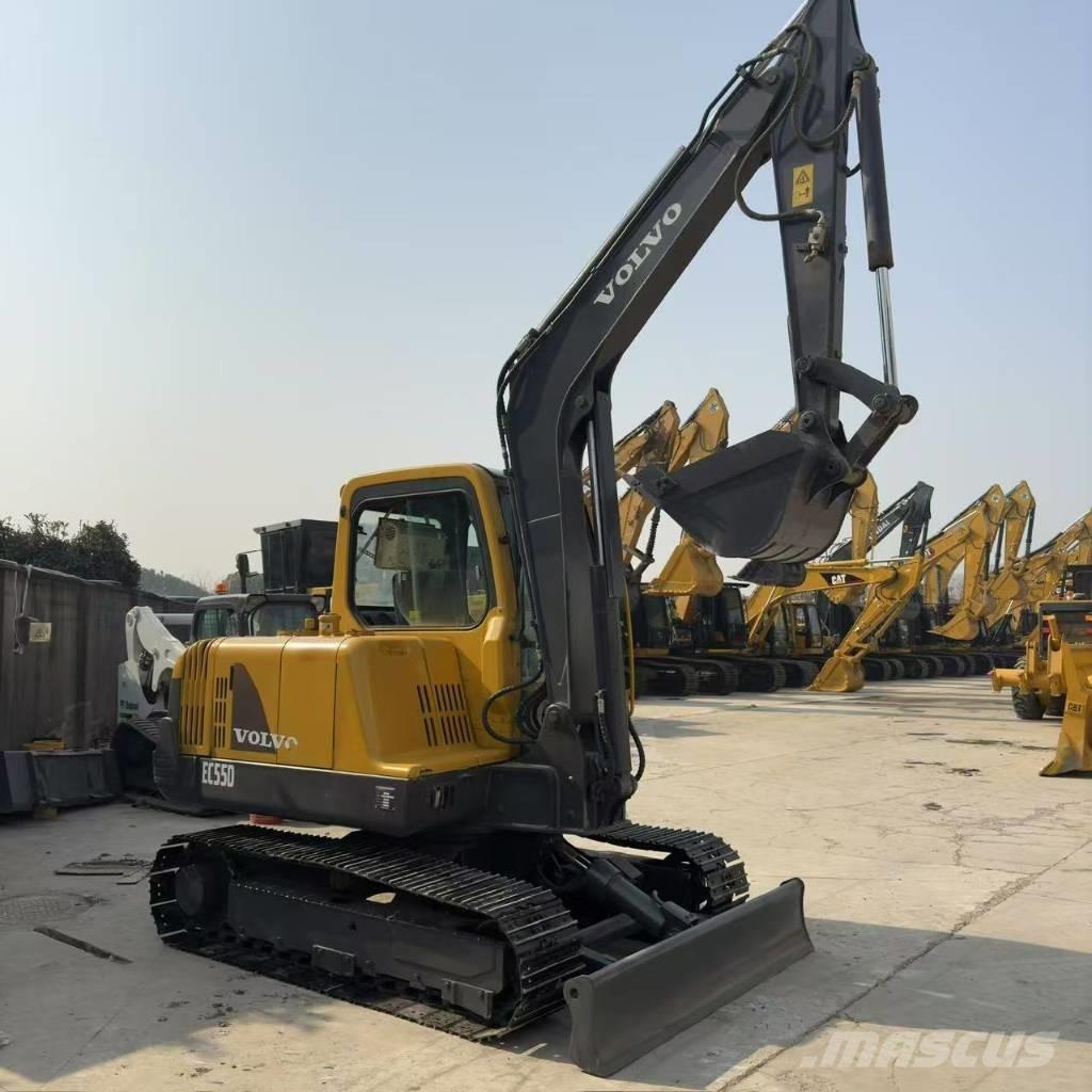 Volvo EC55D Mini ekskavatörler, 7 tona dek