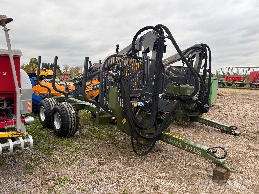 Farma T9 DS 6,7 kran Orman römorkları