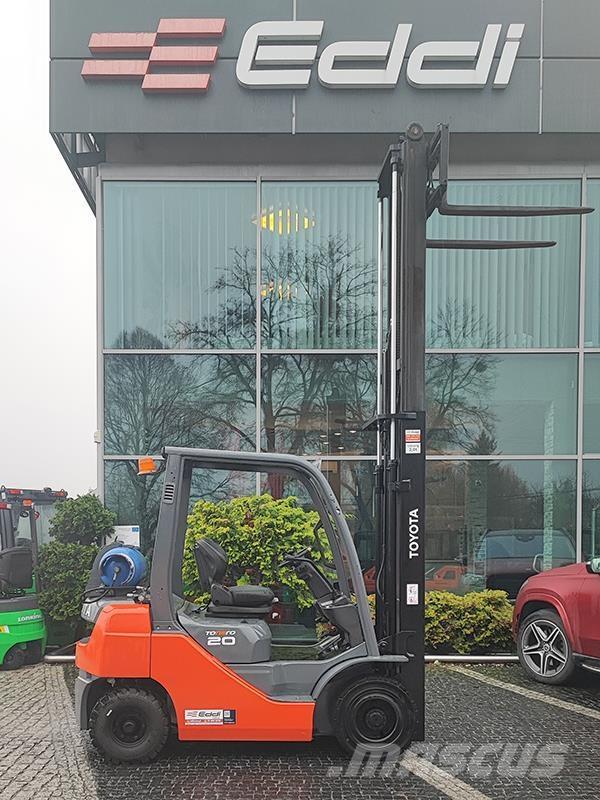 Toyota 02-8FGF20 LPG'li forkliftler
