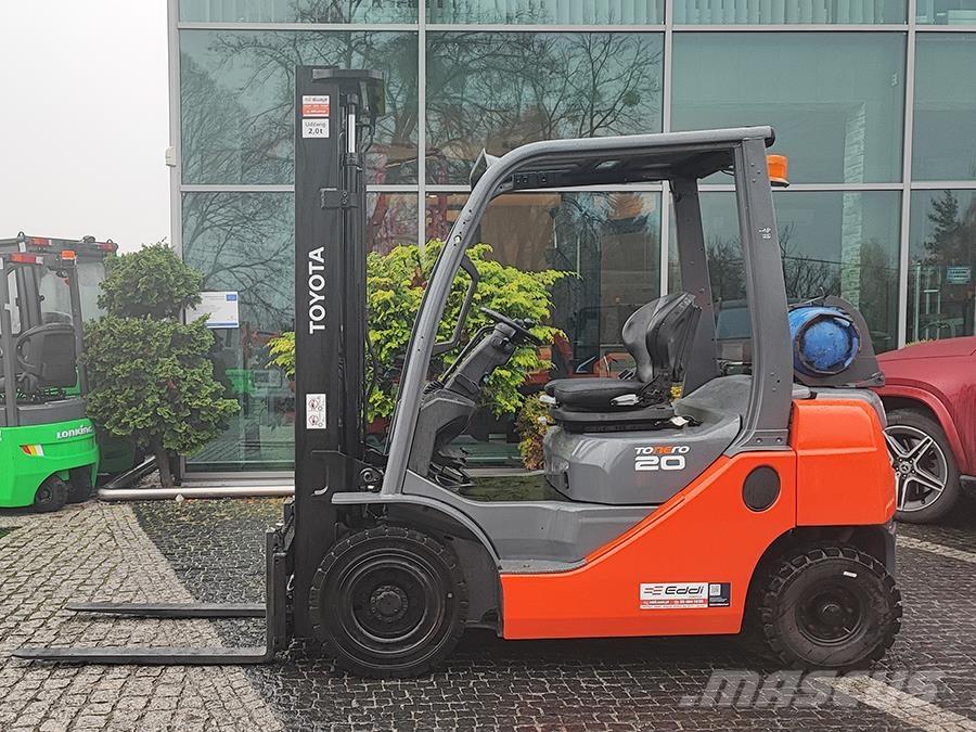 Toyota 02-8FGF20 LPG'li forkliftler