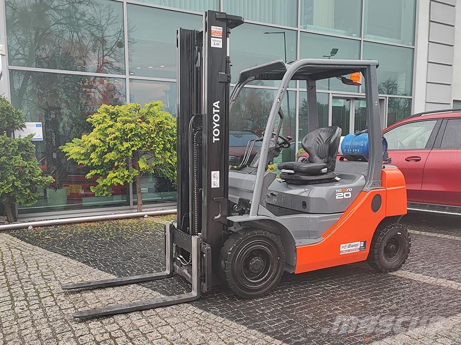 Toyota 02-8FGF20 LPG'li forkliftler
