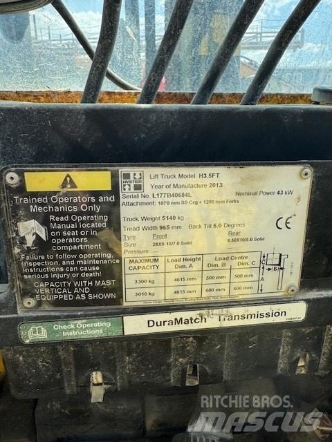 Hyster H 35 FT LPG'li forkliftler