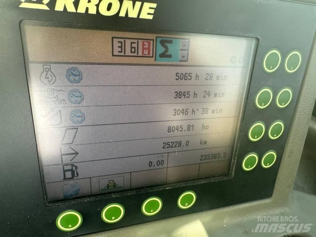 Krone Big X 500 Kendi yürür silaj makinalari