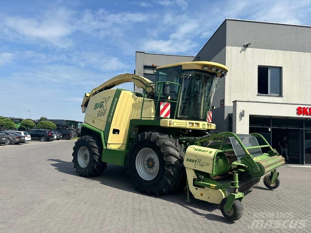 Krone Big X 500 Kendi yürür silaj makinalari