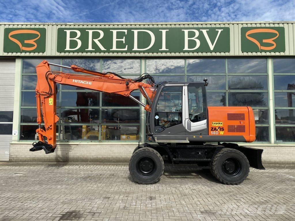 Hitachi ZX 140 W-3 Lastik tekerli ekskavatörler