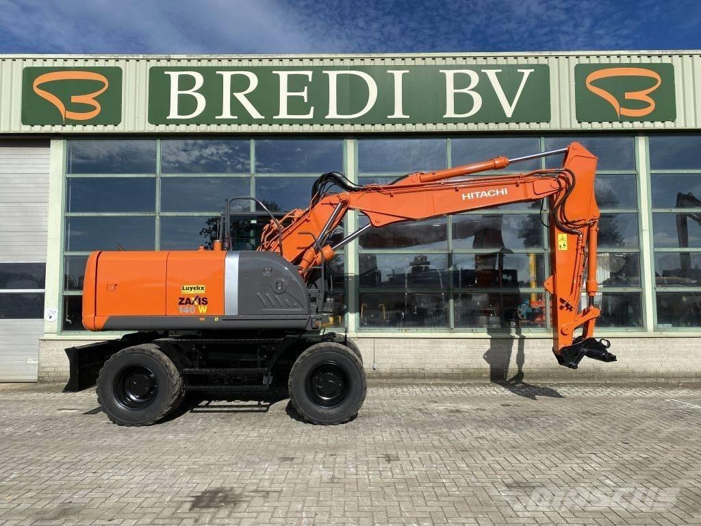 Hitachi ZX 140 W-3 Lastik tekerli ekskavatörler