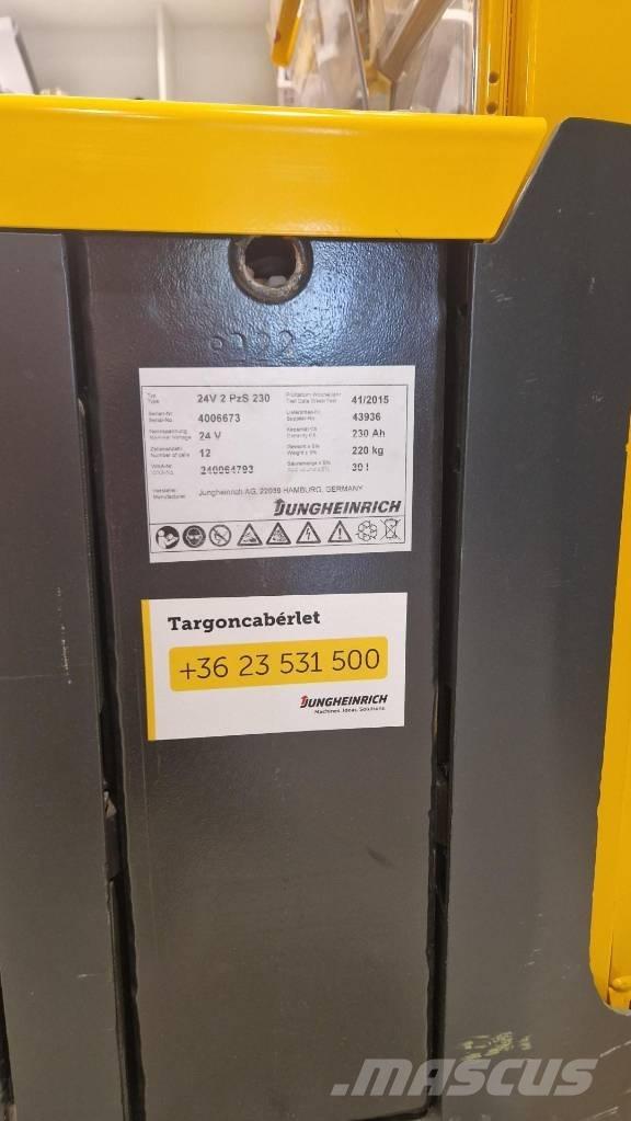 Jungheinrich EJD 220 Akülü depo ekipmanları