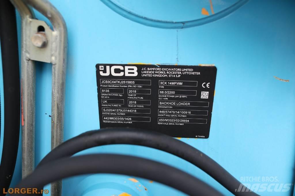 JCB 3 CX 14 Kazıcı yükleyiciler - beko loder