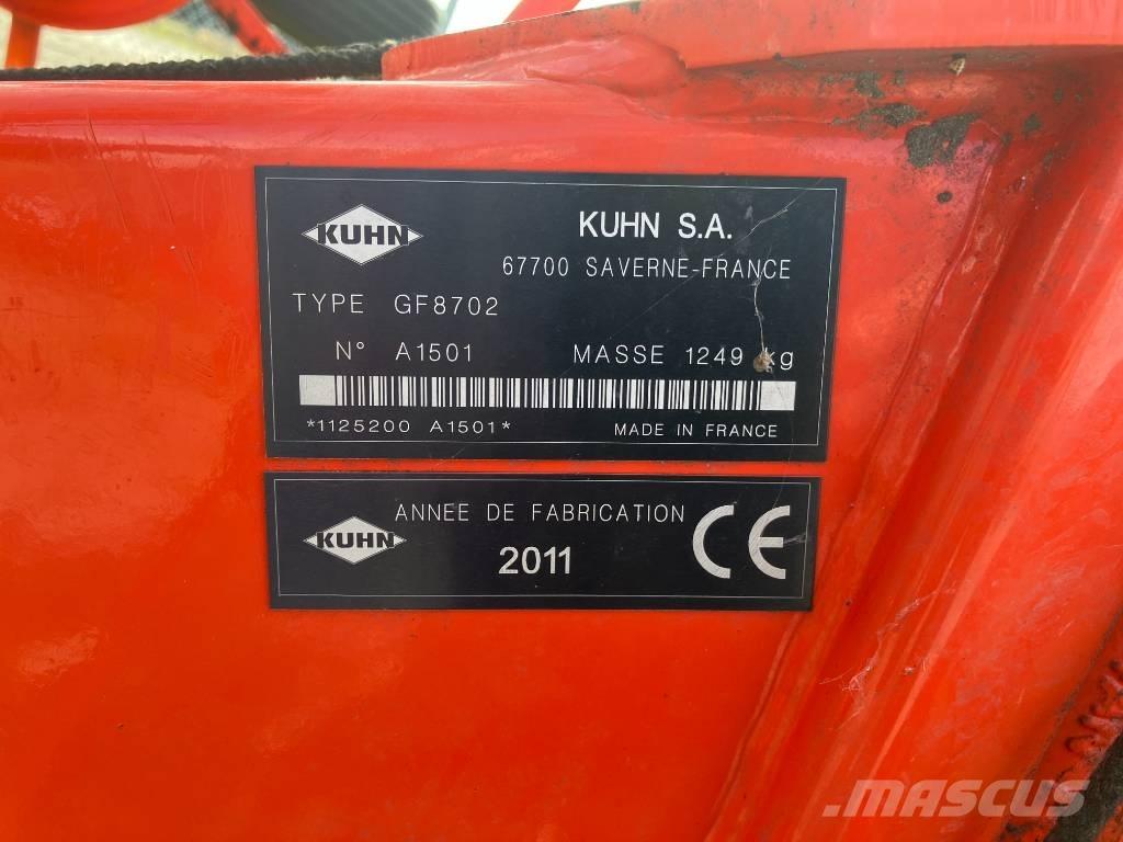 Kuhn GF 8702 Kombine tirmiklar