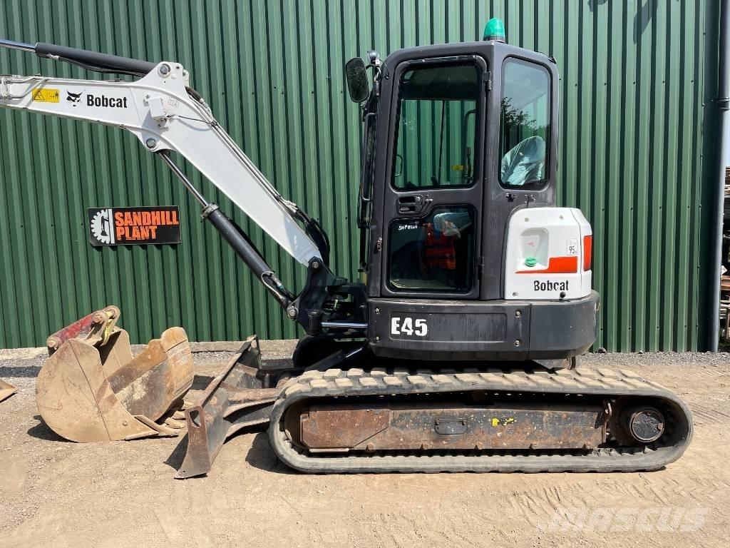 Bobcat E 45 Mini ekskavatörler, 7 tona dek