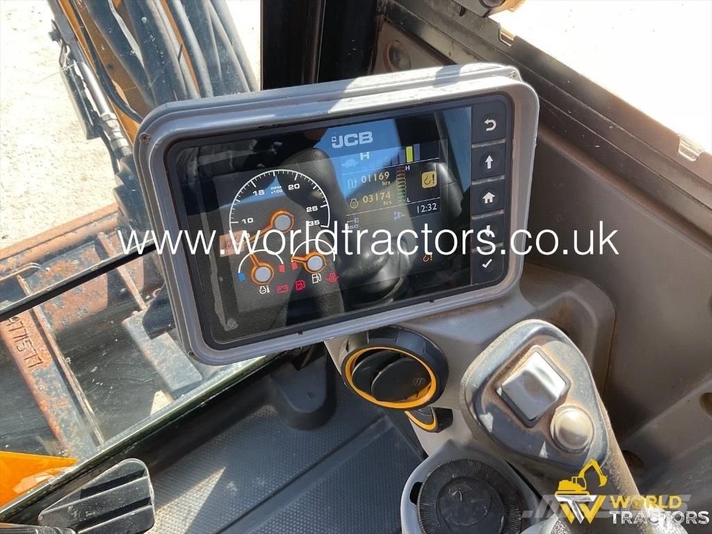 JCB 55 Z-1 Mini ekskavatörler, 7 tona dek