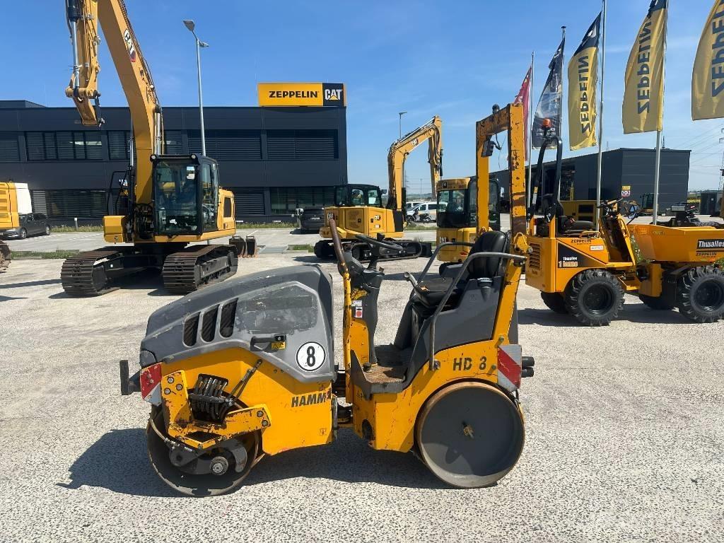 Hamm HD 8 VV Çift tamburlu silindirler