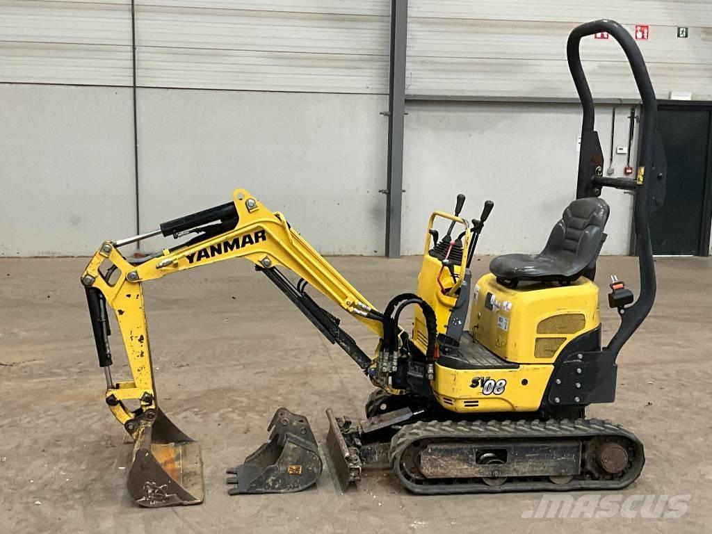 Yanmar SV 08-1 A Mini ekskavatörler, 7 tona dek