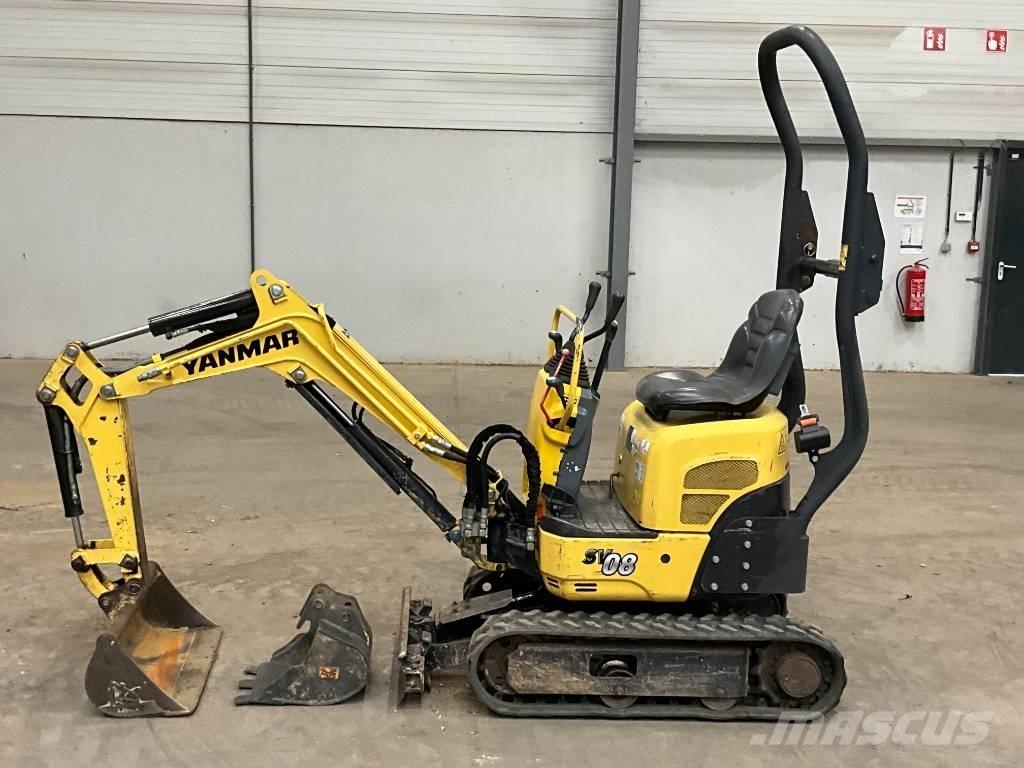 Yanmar SV 08-1 A Mini ekskavatörler, 7 tona dek