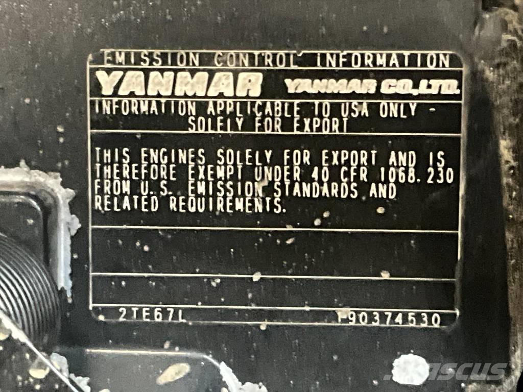 Yanmar SV 08-1 A Mini ekskavatörler, 7 tona dek