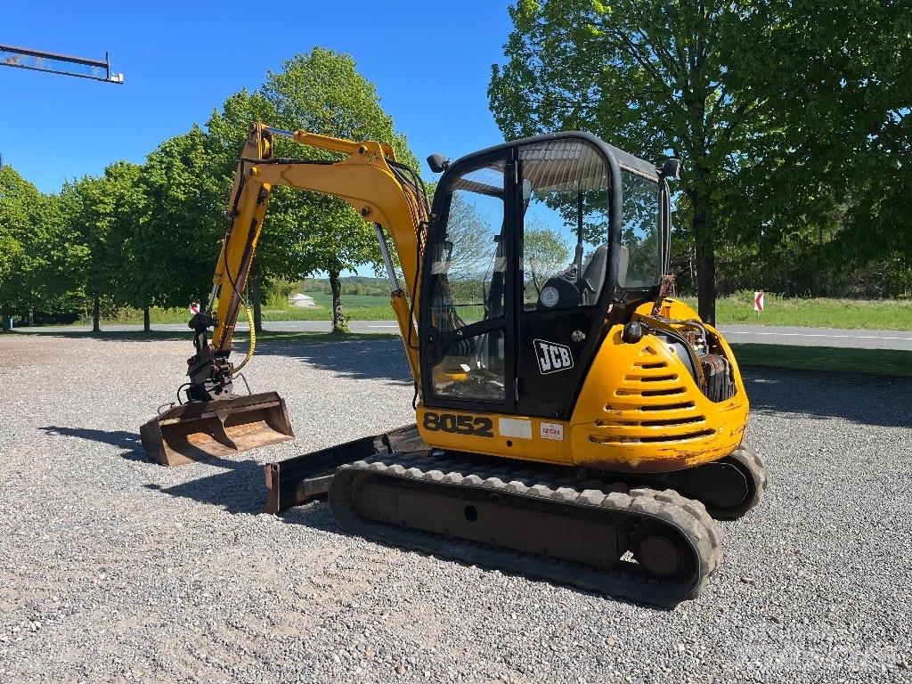 JCB 8052 Mini ekskavatörler, 7 tona dek