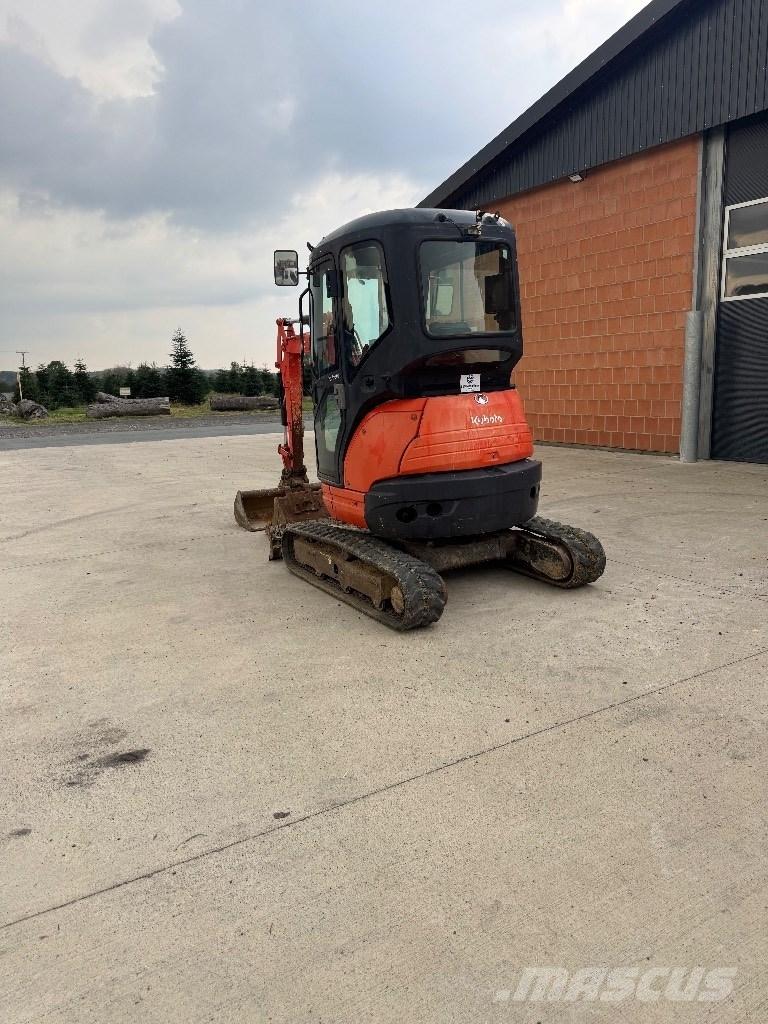 Kubota U 20-3 Mini ekskavatörler, 7 tona dek