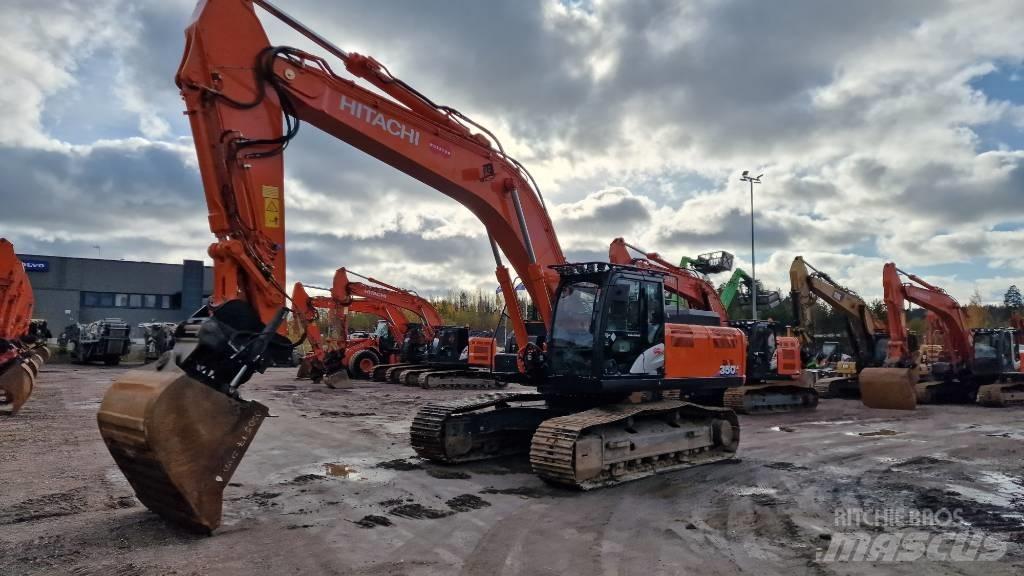 Hitachi ZX350LC-6 Paletli ekskavatörler