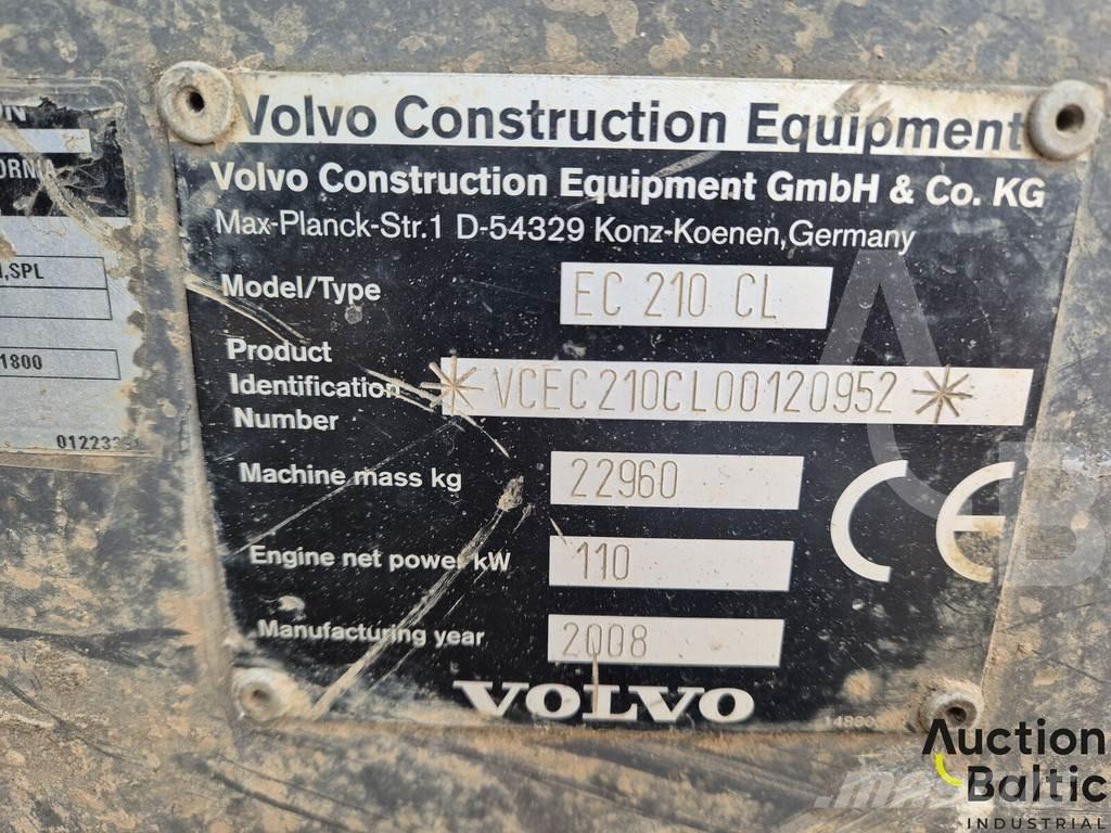 Volvo EC 210 C L Paletli ekskavatörler