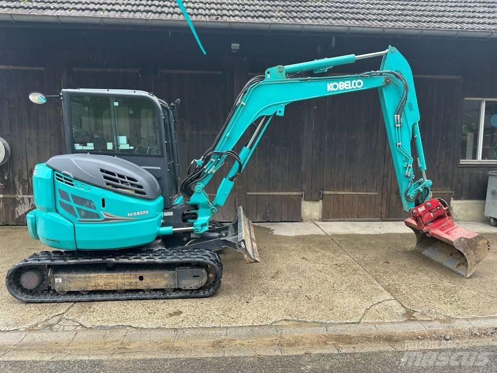 Kobelco SK58SRX-7 Mini ekskavatörler, 7 tona dek