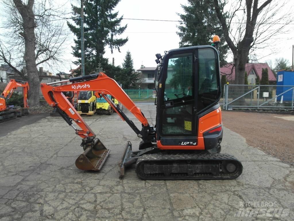 Kubota U 27-4 Mini ekskavatörler, 7 tona dek