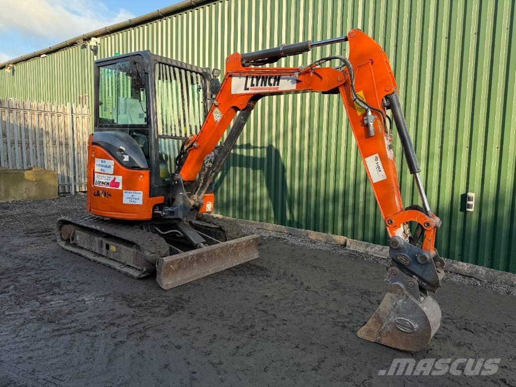 Hitachi ZX 26 U-6 Mini ekskavatörler, 7 tona dek