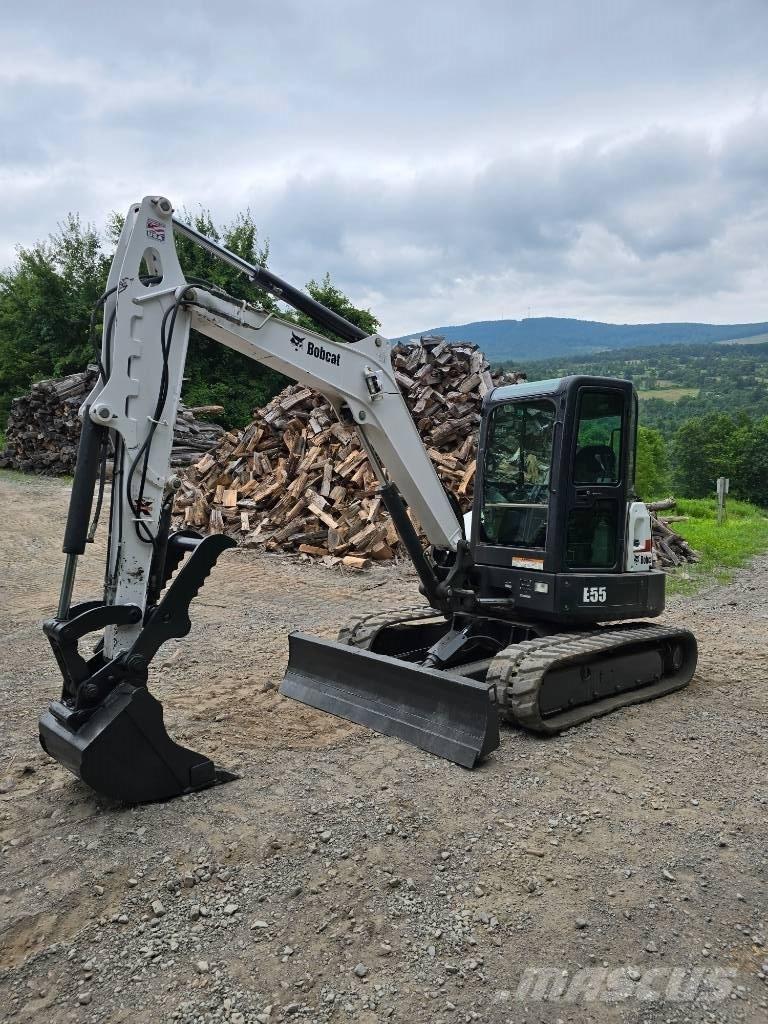 Bobcat E 55 Mini ekskavatörler, 7 tona dek