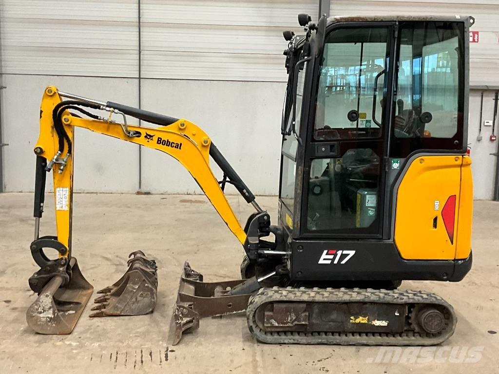 Bobcat E 17 Mini ekskavatörler, 7 tona dek