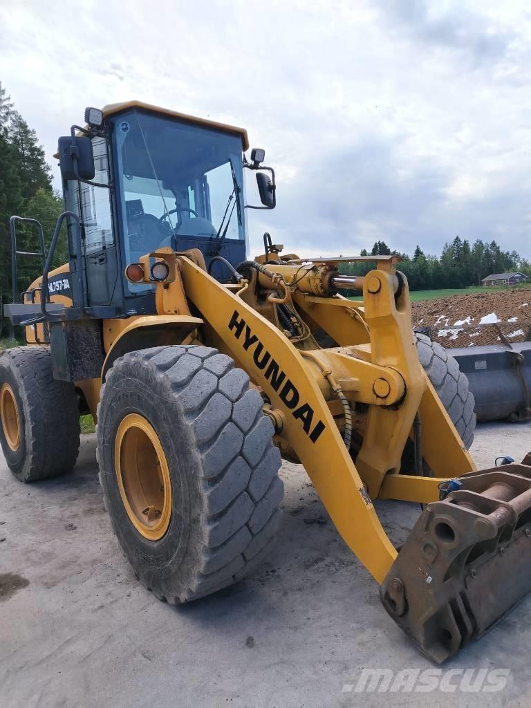 Hyundai HL 757-7 A Tekerlekli yükleyiciler