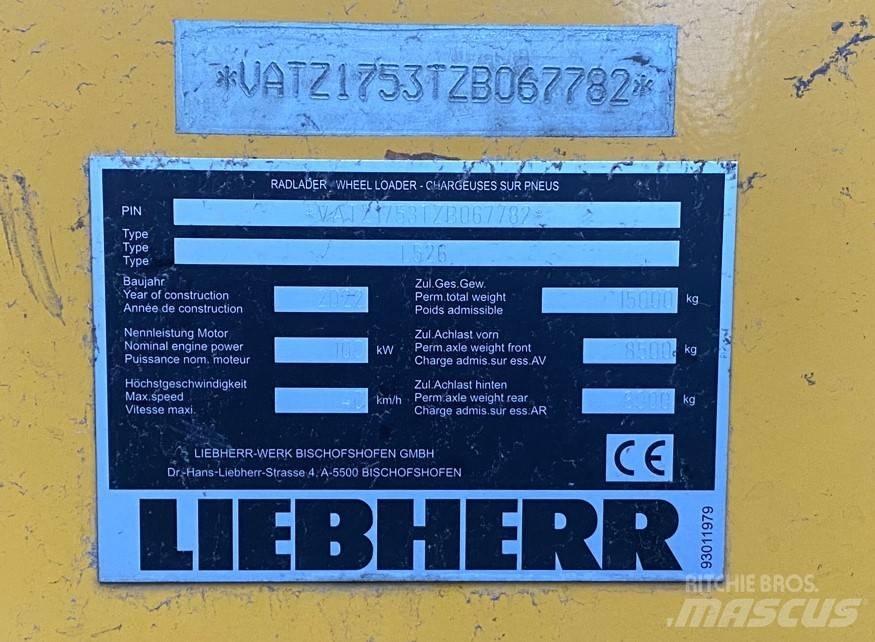 Liebherr L 526 Tekerlekli yükleyiciler