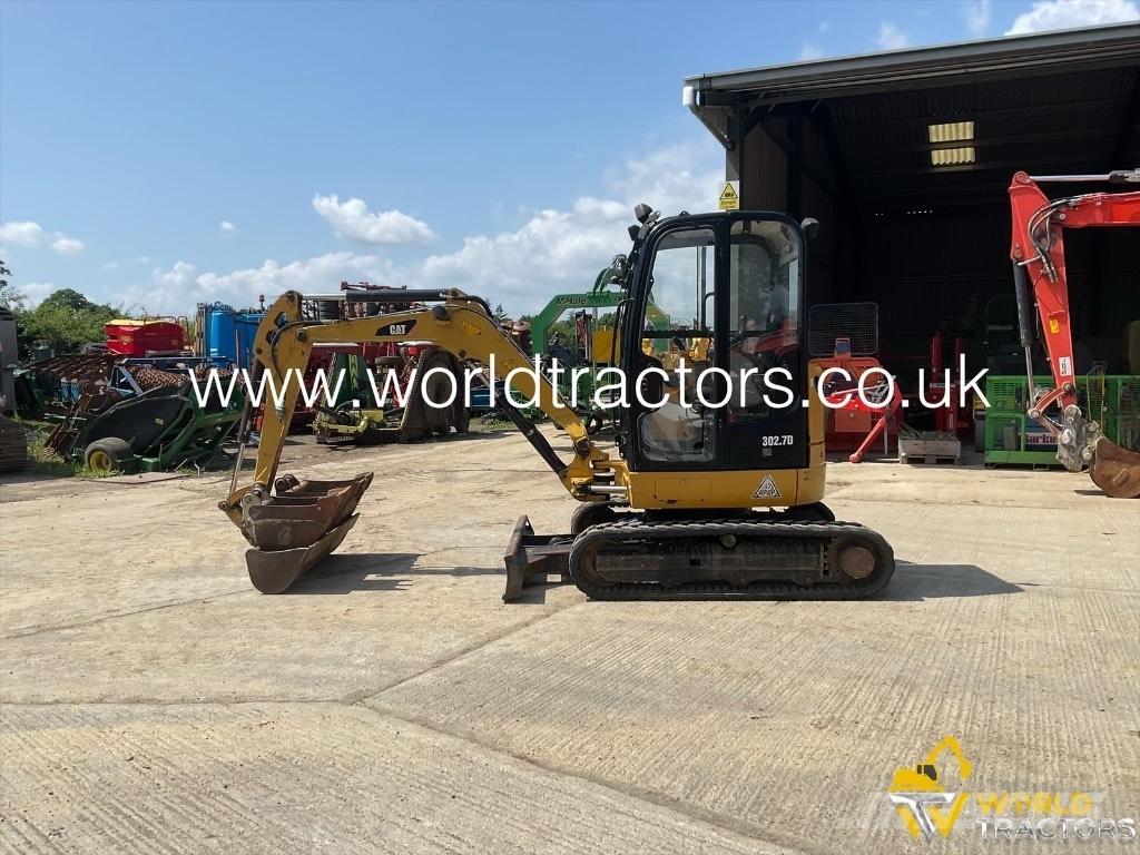 CAT 302.7 D Mini ekskavatörler, 7 tona dek
