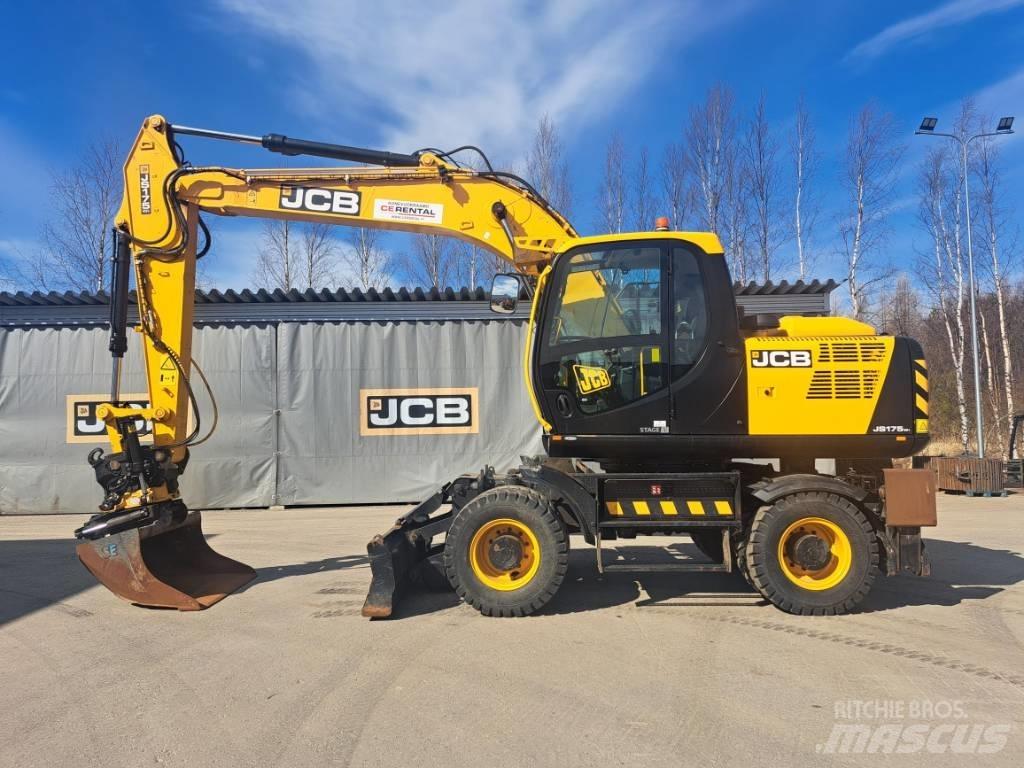 JCB JS 175 W Lastik tekerli ekskavatörler