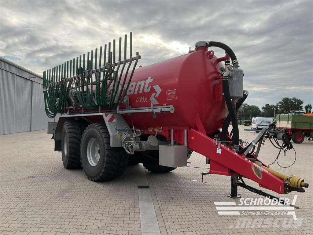 Kotte VT 18300 Sivi gübre ve ilaç tankerleri