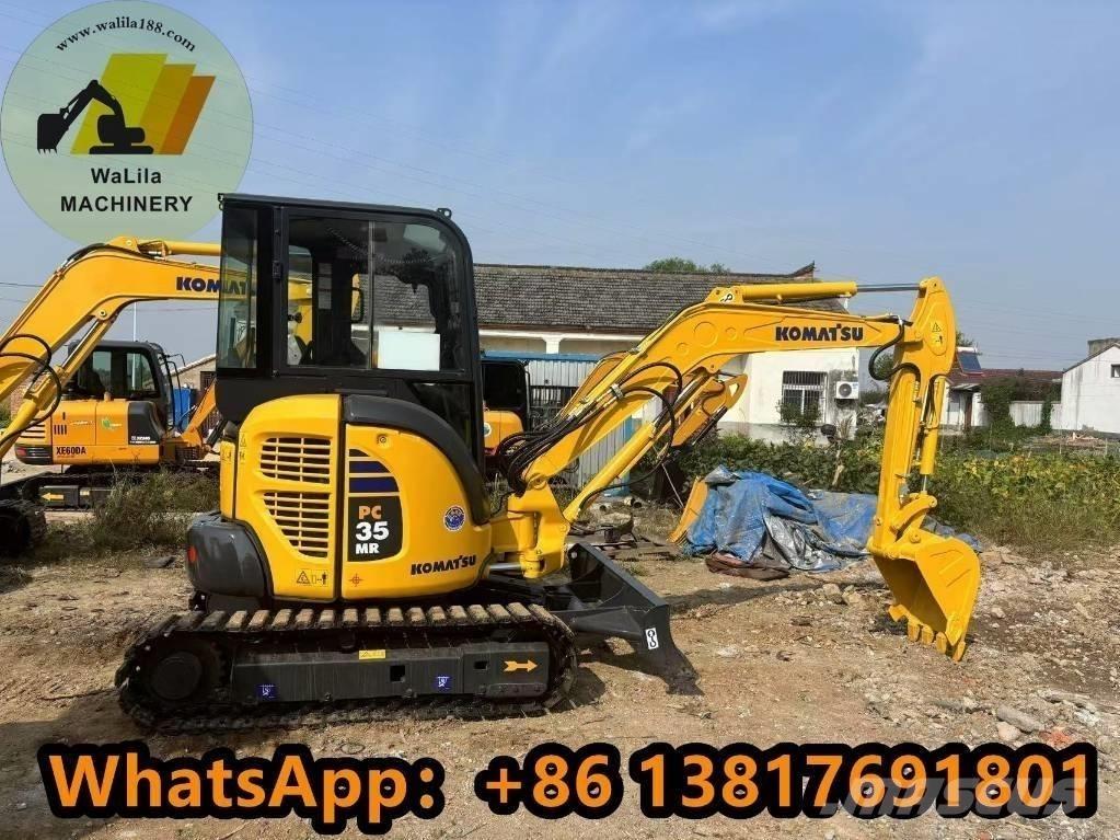 Komatsu PC 35 MR-2 Mini ekskavatörler, 7 tona dek