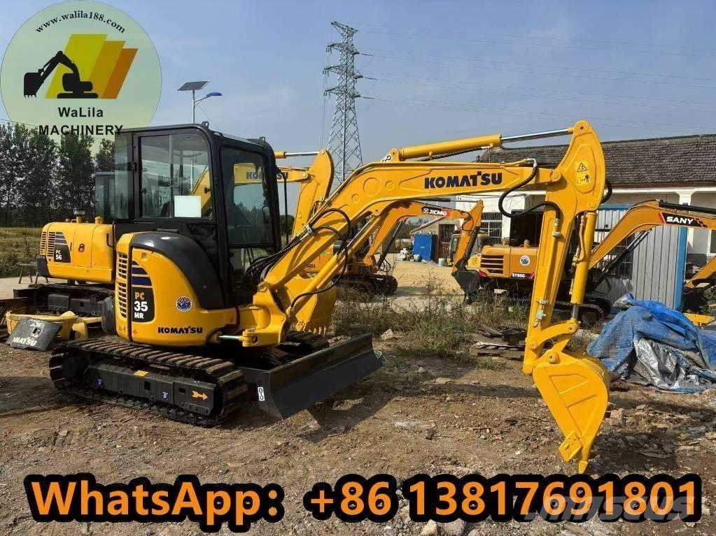 Komatsu PC 35 MR-2 Mini ekskavatörler, 7 tona dek